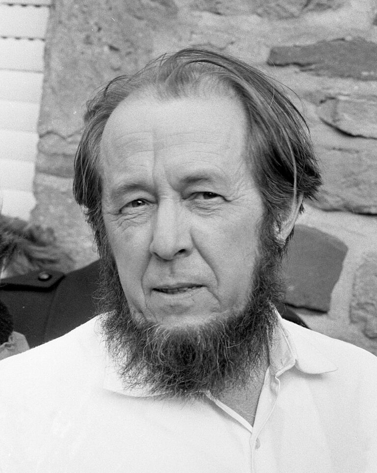A Dissident Then and Now: Solzhenitsyn