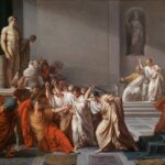 The Death of Julius Caesar is an 1806 painting by Vincenzo Camuccini depicting the assassination of Julius Caesar.